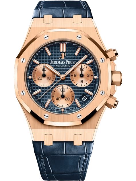 audemars piguet bracelet bleu|audemars piguet crocodile strap.